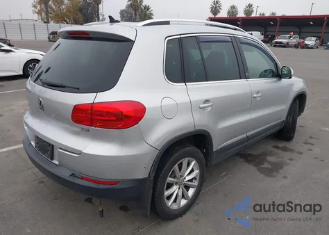 2017 Volkswagen Tiguan 2.0T Wolfsburg Edition from USA, damaged, VIN WVGRV7AX3HW501451